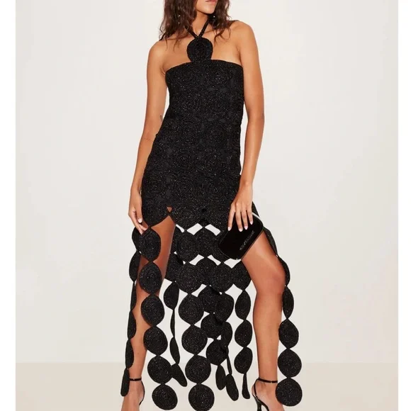 Simon Miller Black Halter Dress - Picture 1 of 5